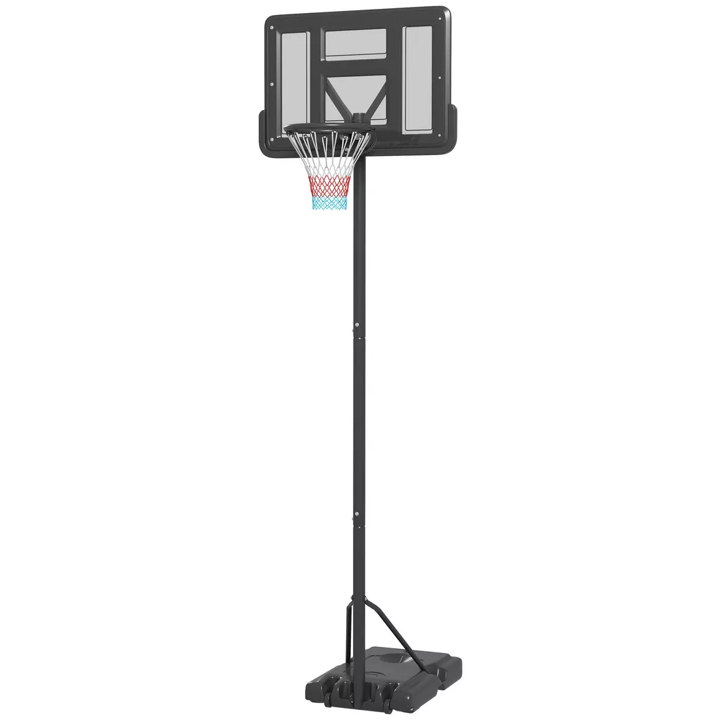 Sportnow - Basketballständer, 300cm, Schwarz