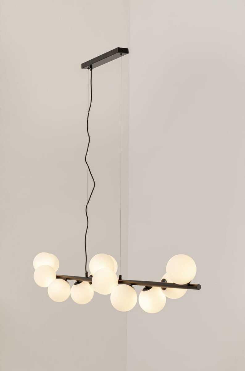 KARE Design Hängeleuchte Scala Balls Milky 150  