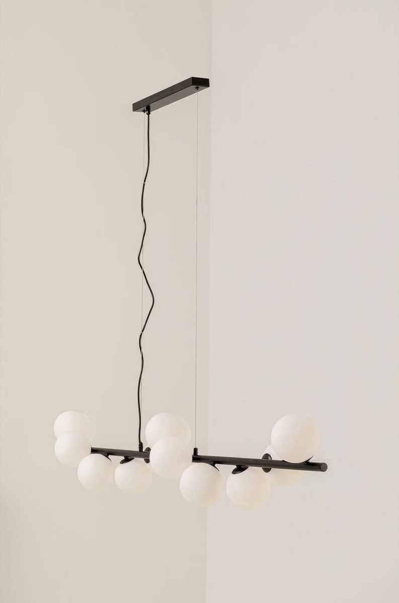 KARE Design Hängeleuchte Scala Balls Milky 150  