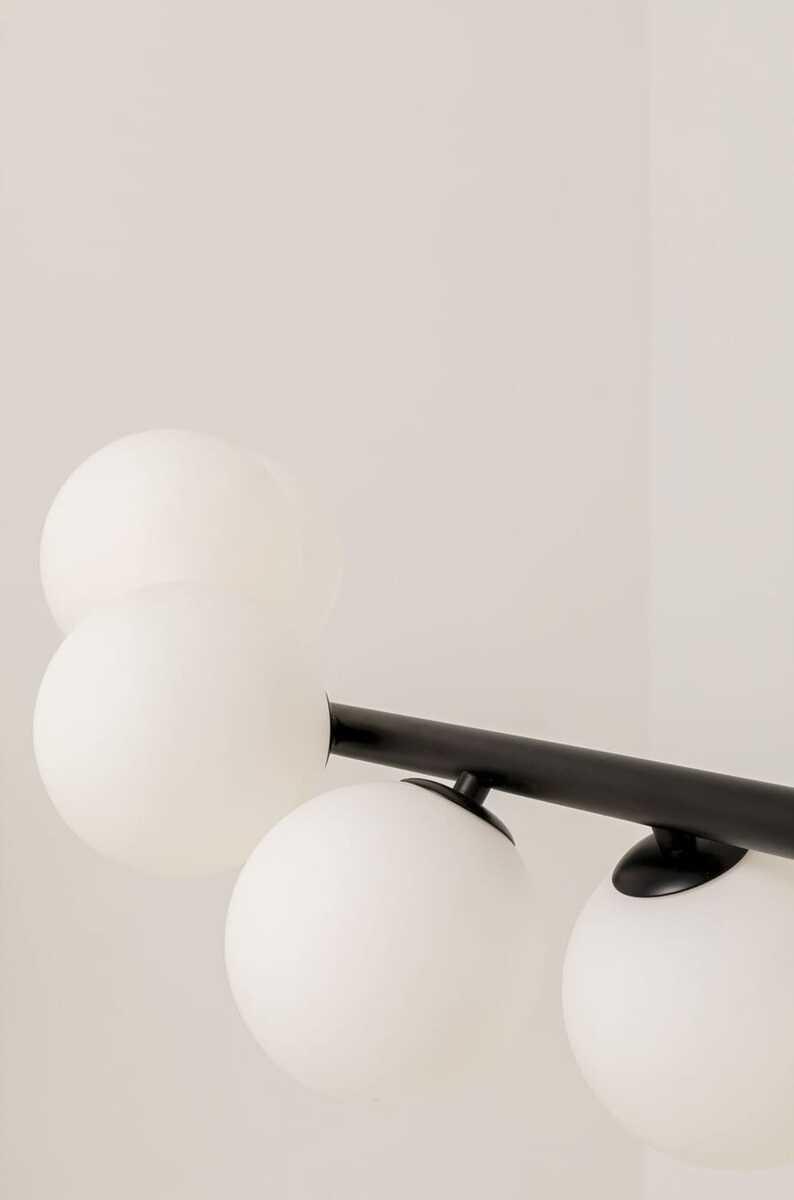 KARE Design Hängeleuchte Scala Balls Milky 150  