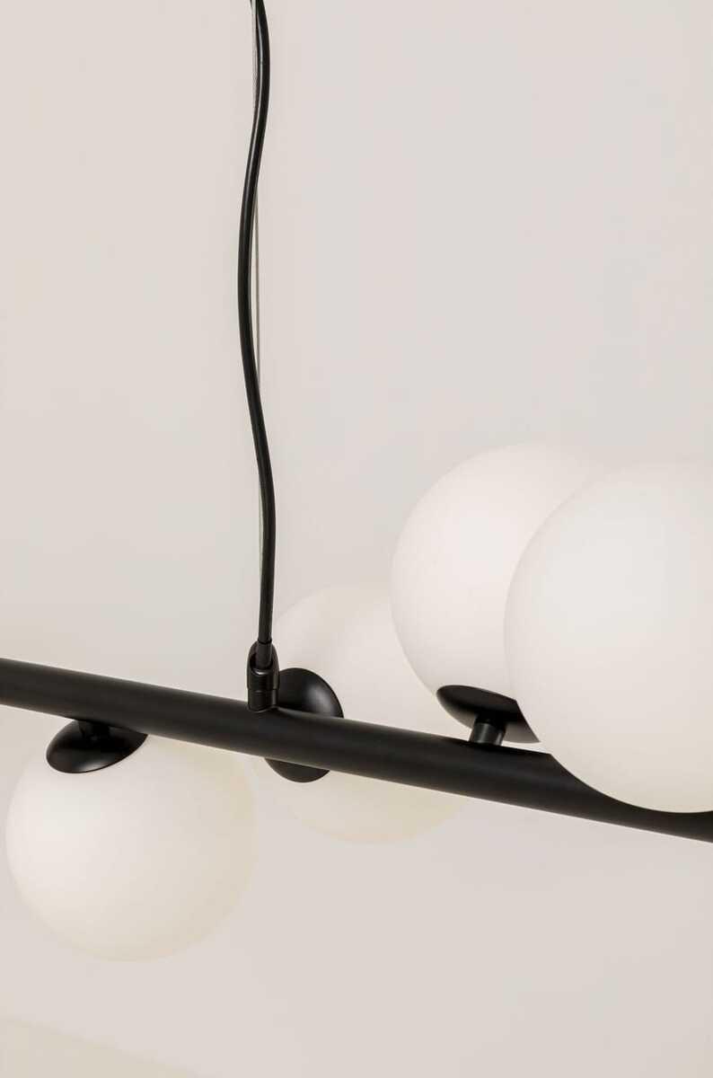 KARE Design Hängeleuchte Scala Balls Milky 150  