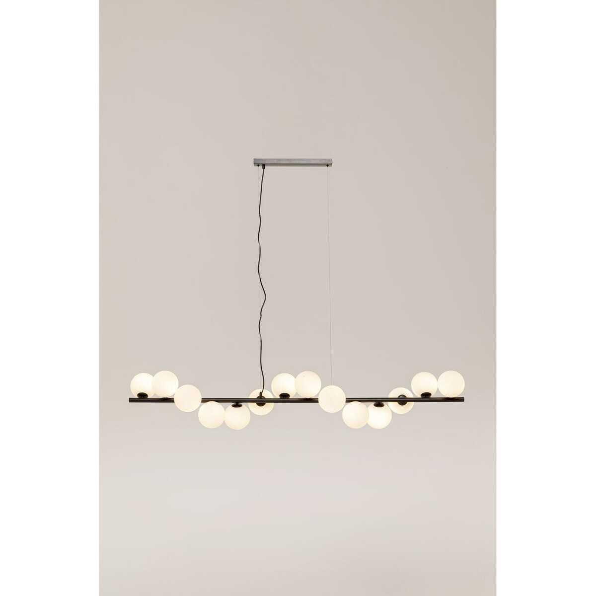 KARE Design Hängeleuchte Scala Balls Milky 150  