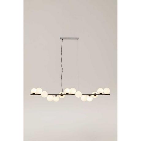 KARE Design Hängeleuchte Scala Balls Milky 150  