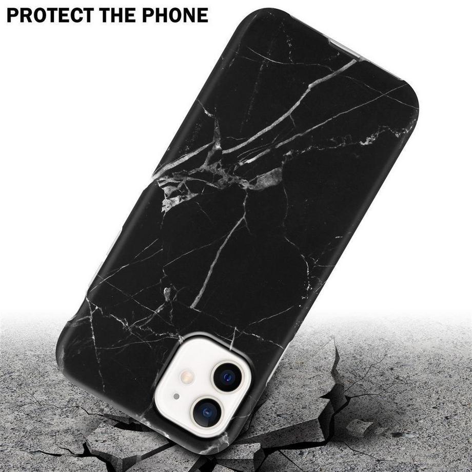 Cadorabo  Hülle für Apple iPhone 12 PRO MAX aus TPU Silikon mit Muster Mosaik 