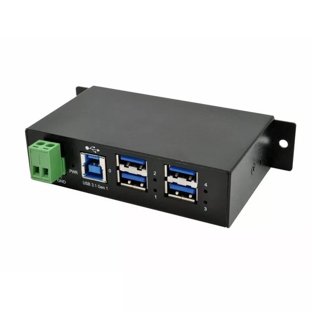Exsys USB-Hub Hub USB noir