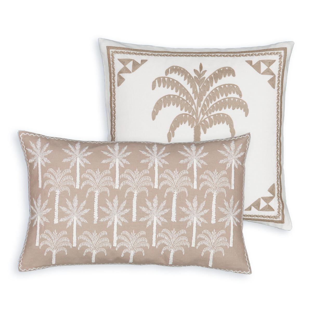 La Redoute Intérieurs Housse de coussin brodée 45x45 cm  