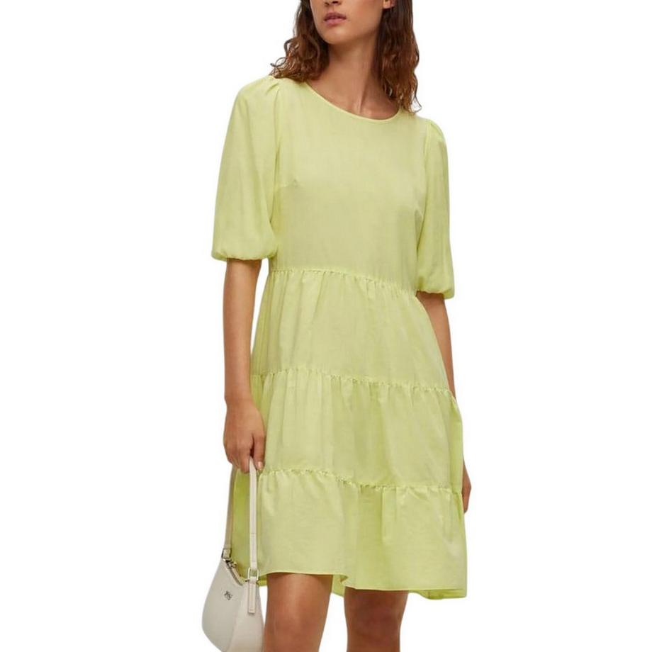 HUGO Robe Milongue Manches Bouffantes  