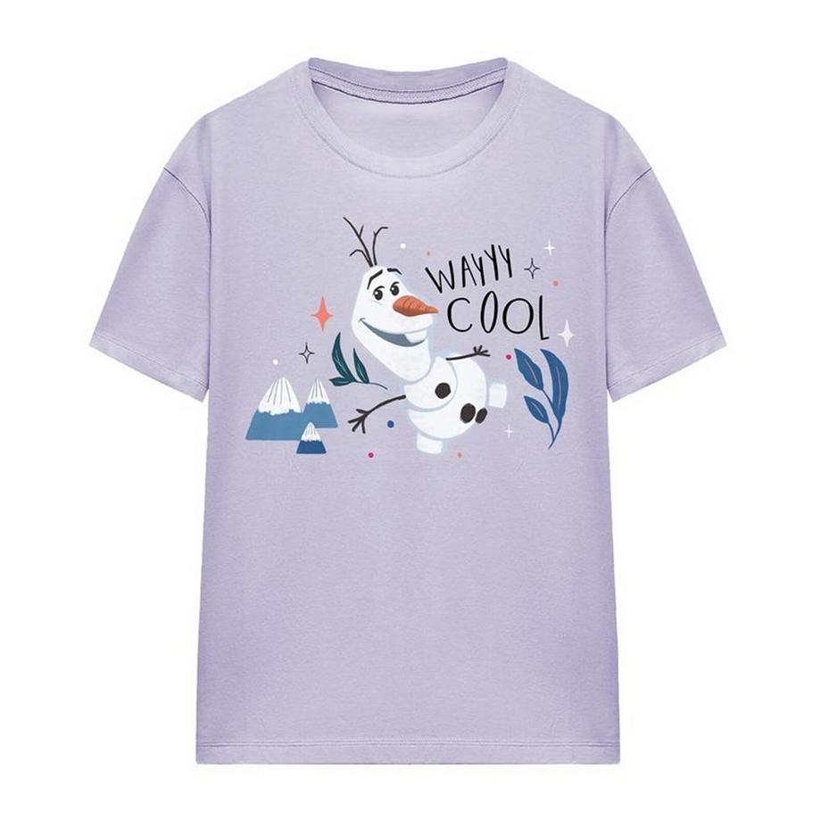 T-ShirtMotif Olaf Wayyy Cool
