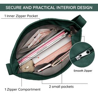 Only-bags.store Kordtasche Umhängetasche mit Reissverschluss Wasserdichter Shopper  