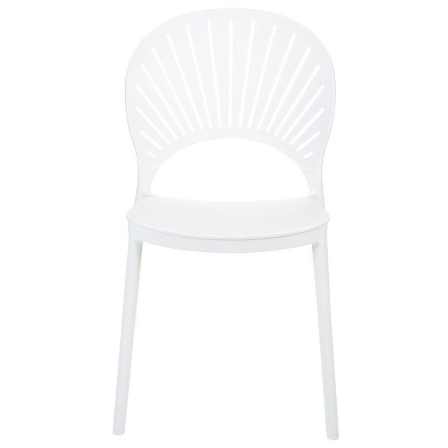 Beliani Set di 4 sedie da giardino en Polipropilene Moderno OSTIA  