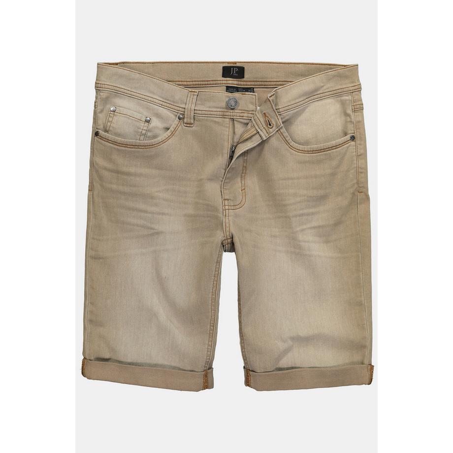 JP1880 Bermuda en jean coloré FLEXNAMIC® 5 poches Coupe Straight Fit  