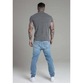 Sik Silk T-Shirt Marl Dark Grey  