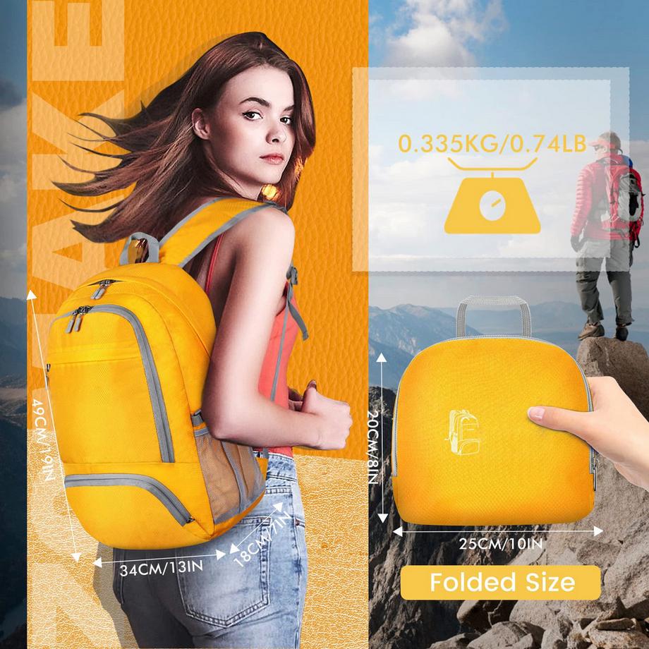 Only-bags.store Leichter faltbarer Packrucksack  