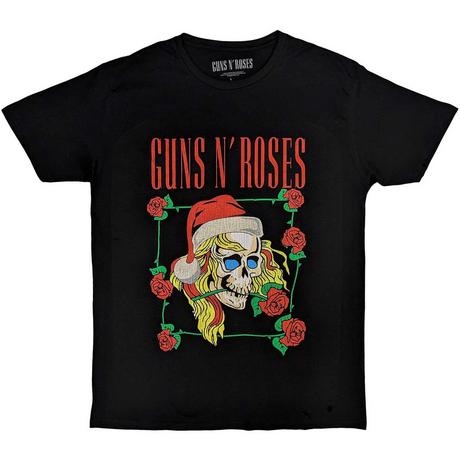 Guns N Roses Holiday Weihnachtliches Design T-Shirt  