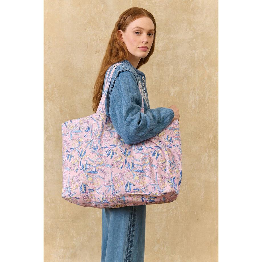 Louise-Misha BEVERLY Grosse Tote Bag mit Blumenmuster  