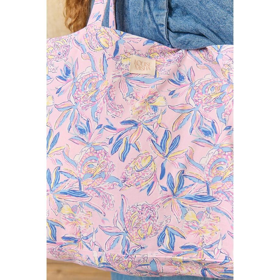 Louise-Misha BEVERLY Grosse Tote Bag mit Blumenmuster  