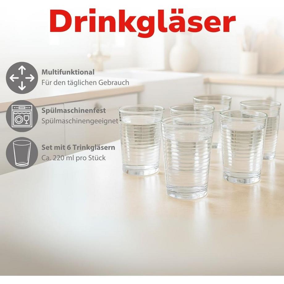 ALPINA Wassergläser Set  