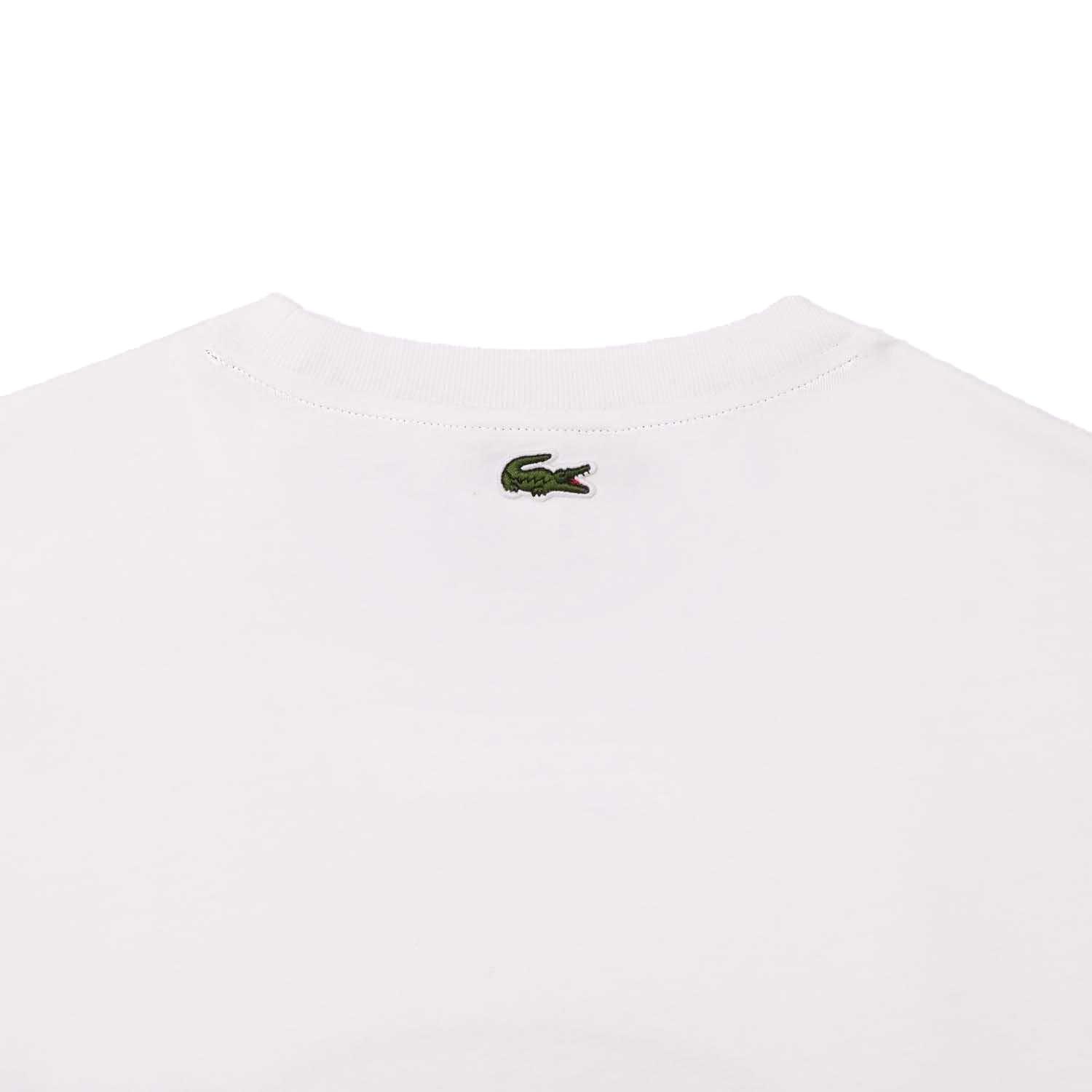 LACOSTE T-Shirt mit gesticktem Logo  