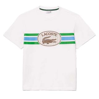 LACOSTE T-Shirt mit gesticktem Logo  