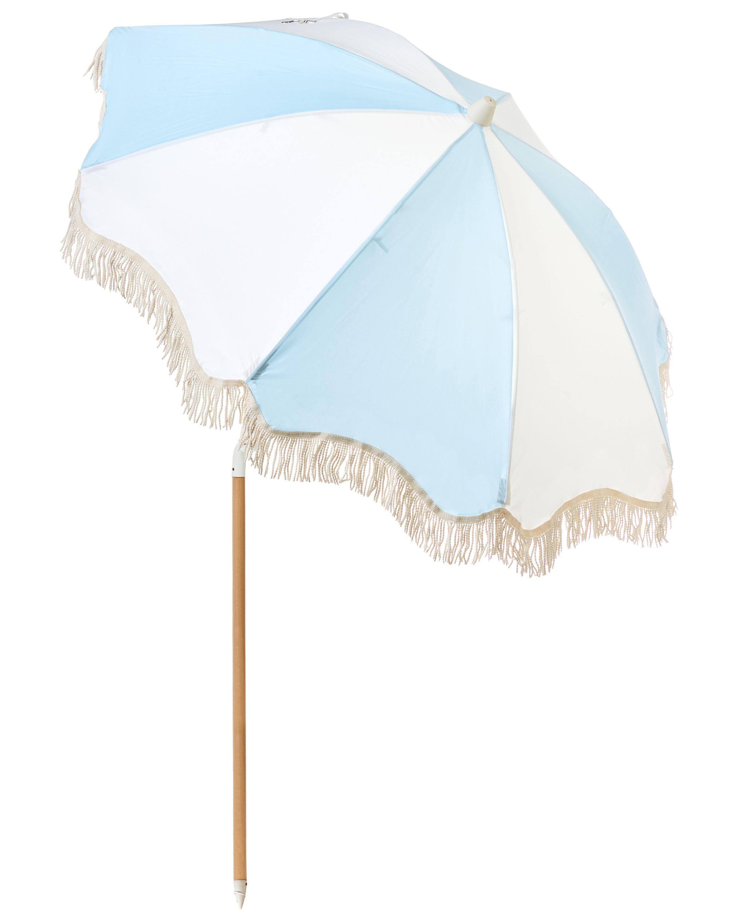 Beliani Sonnenschirm aus Stoff Retro MONDELLO  