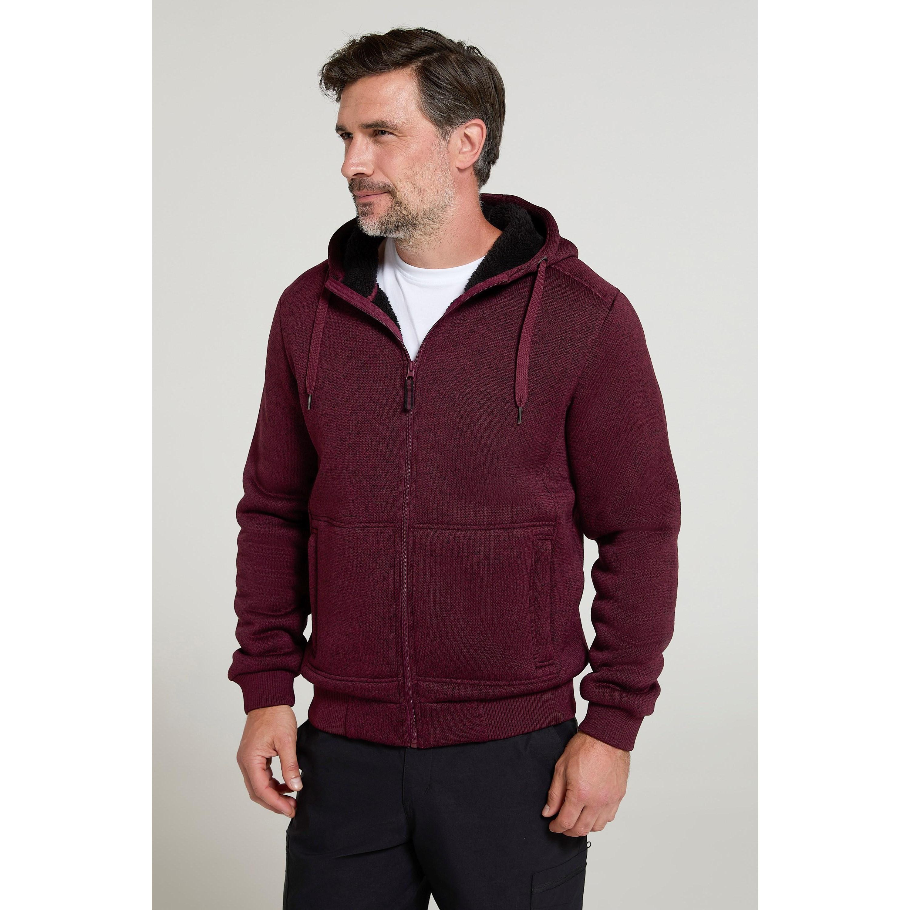Mountain Warehouse Nevis II Kapuzenpullover mit durchgehendem Reissverschluss  