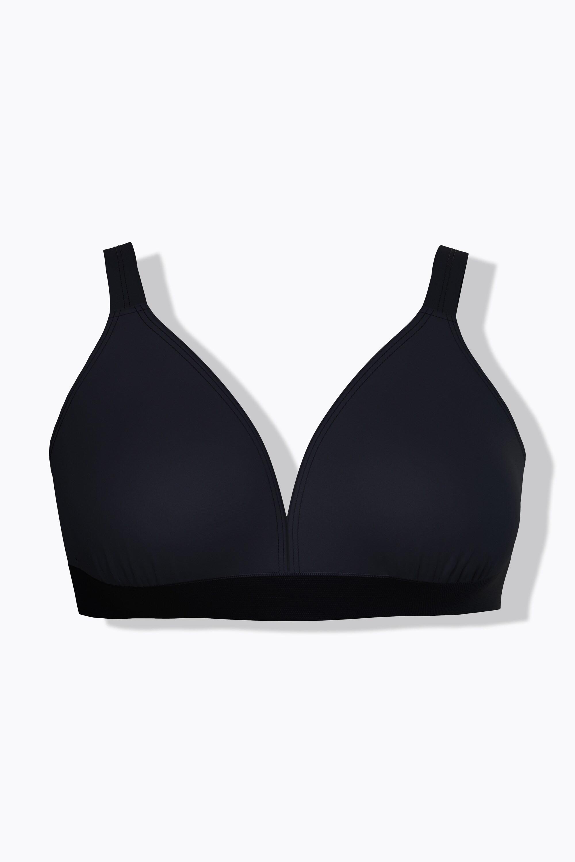 Ulla Popken Top del bikini senza coppe  