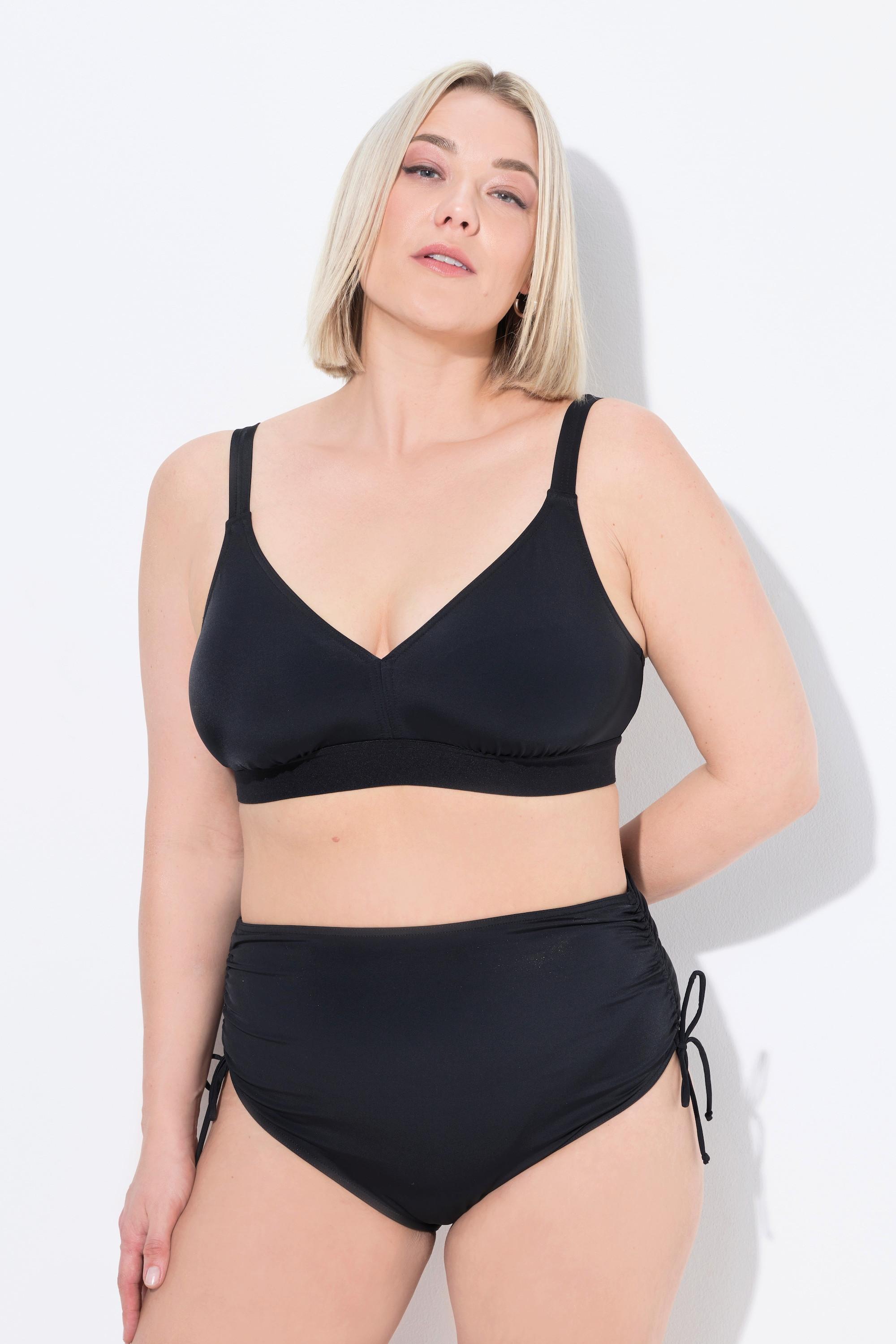 Ulla Popken Top del bikini senza coppe  