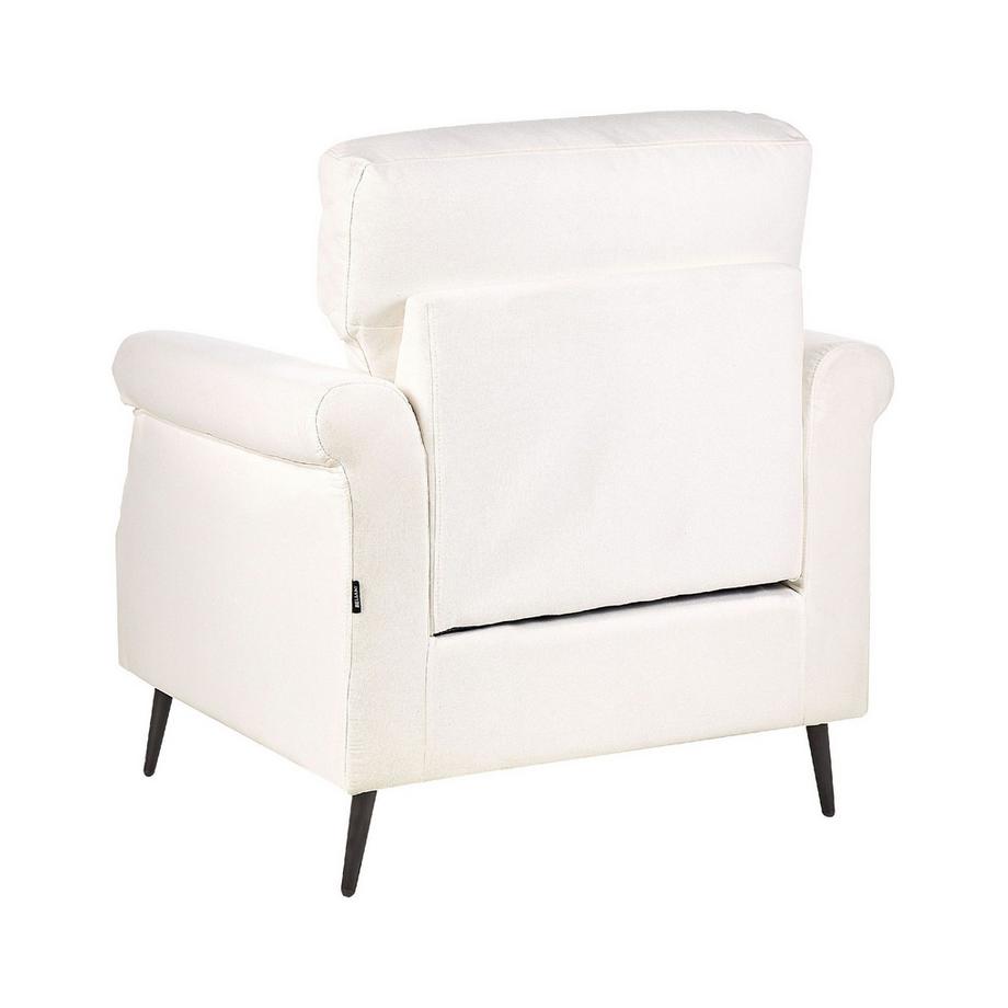 Beliani Poltrona en Tessuto Retrò VIETAS  