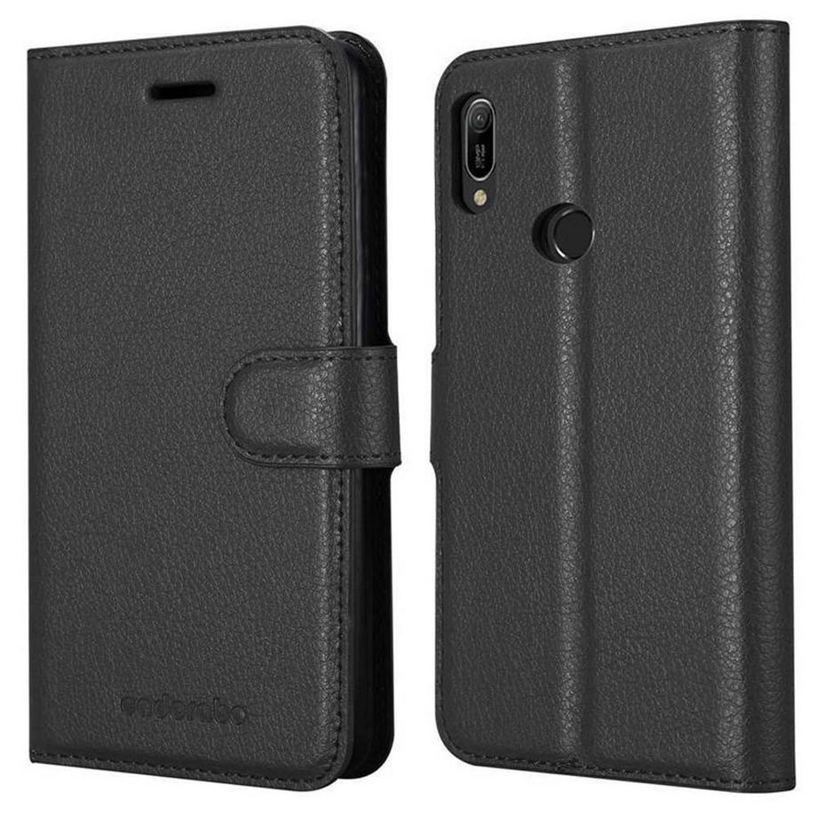 Cadorabo  Housse compatible avec Huawei Y6 2019 - Coque de protection avec fermeture magnétique, fonction de support et compartiment pour carte 