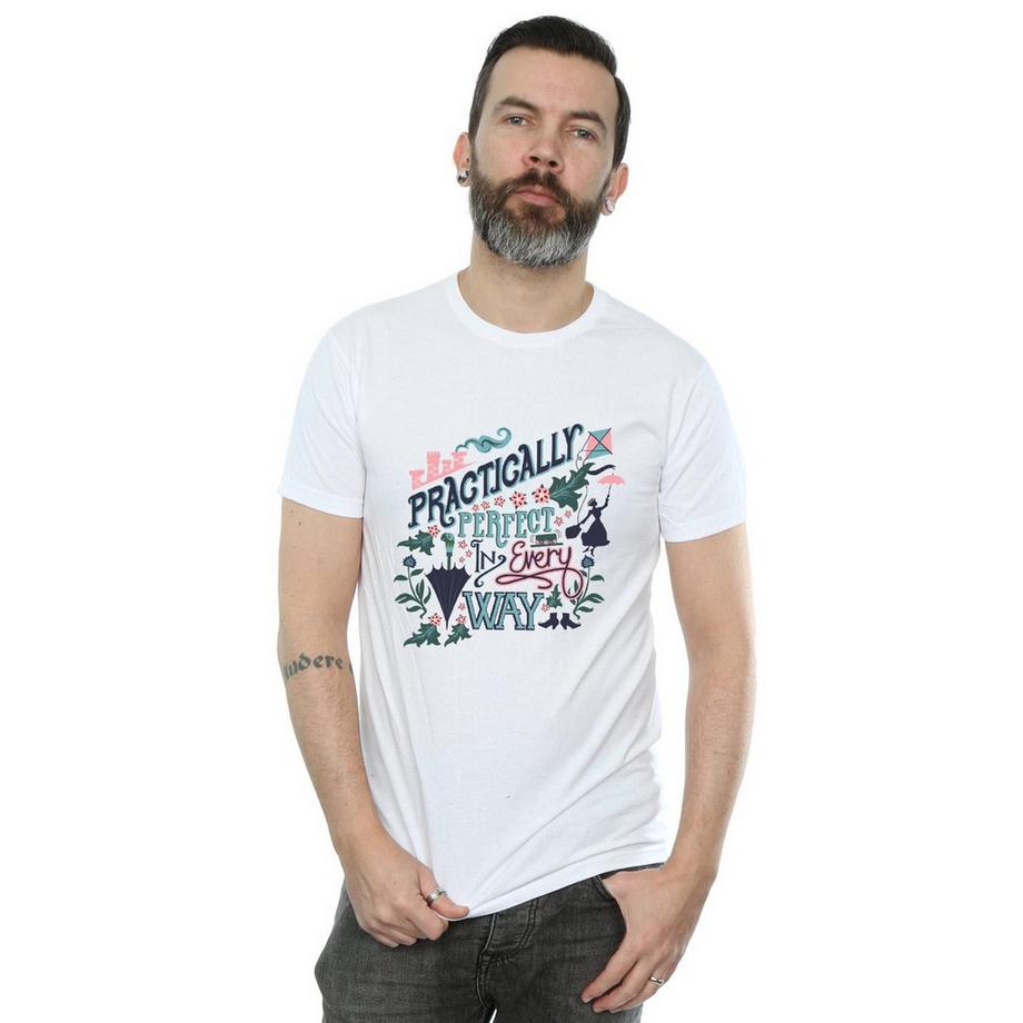 Disney Practically Perfect In Every Way T-Shirt Stampata  