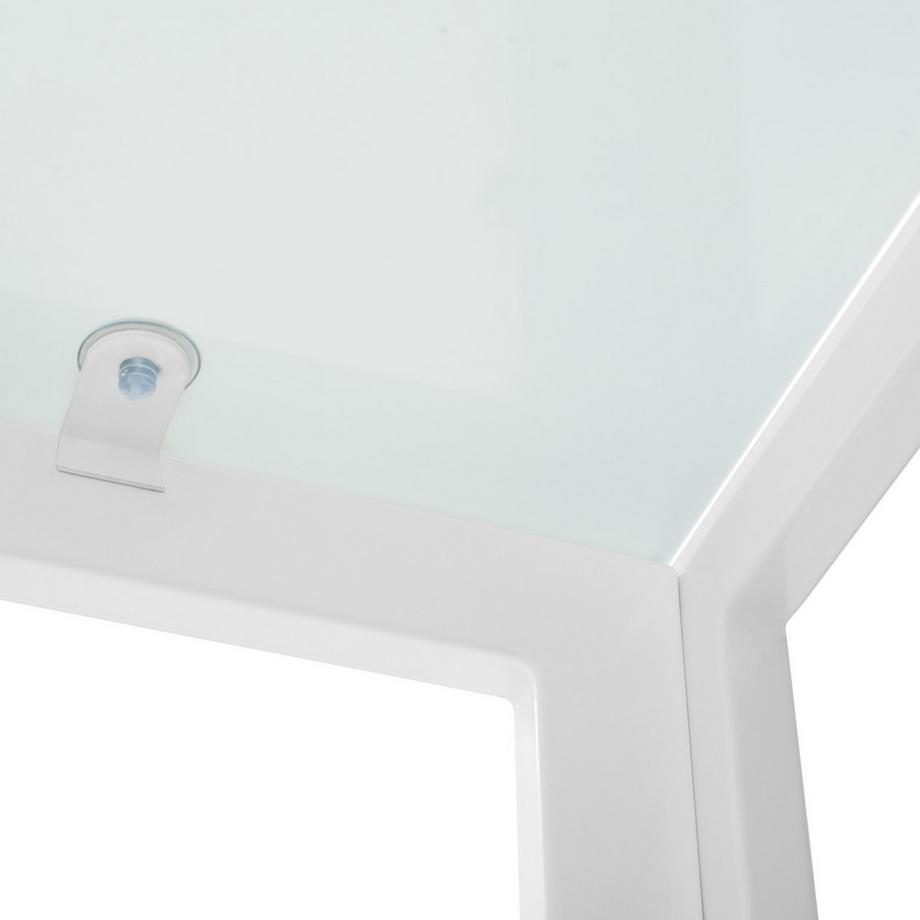 Tectake Esszimmergruppe Berlin 5-teilig Esstisch mit 4 Stühlen  