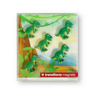 trendform Magnete DINO 5er Set grün  