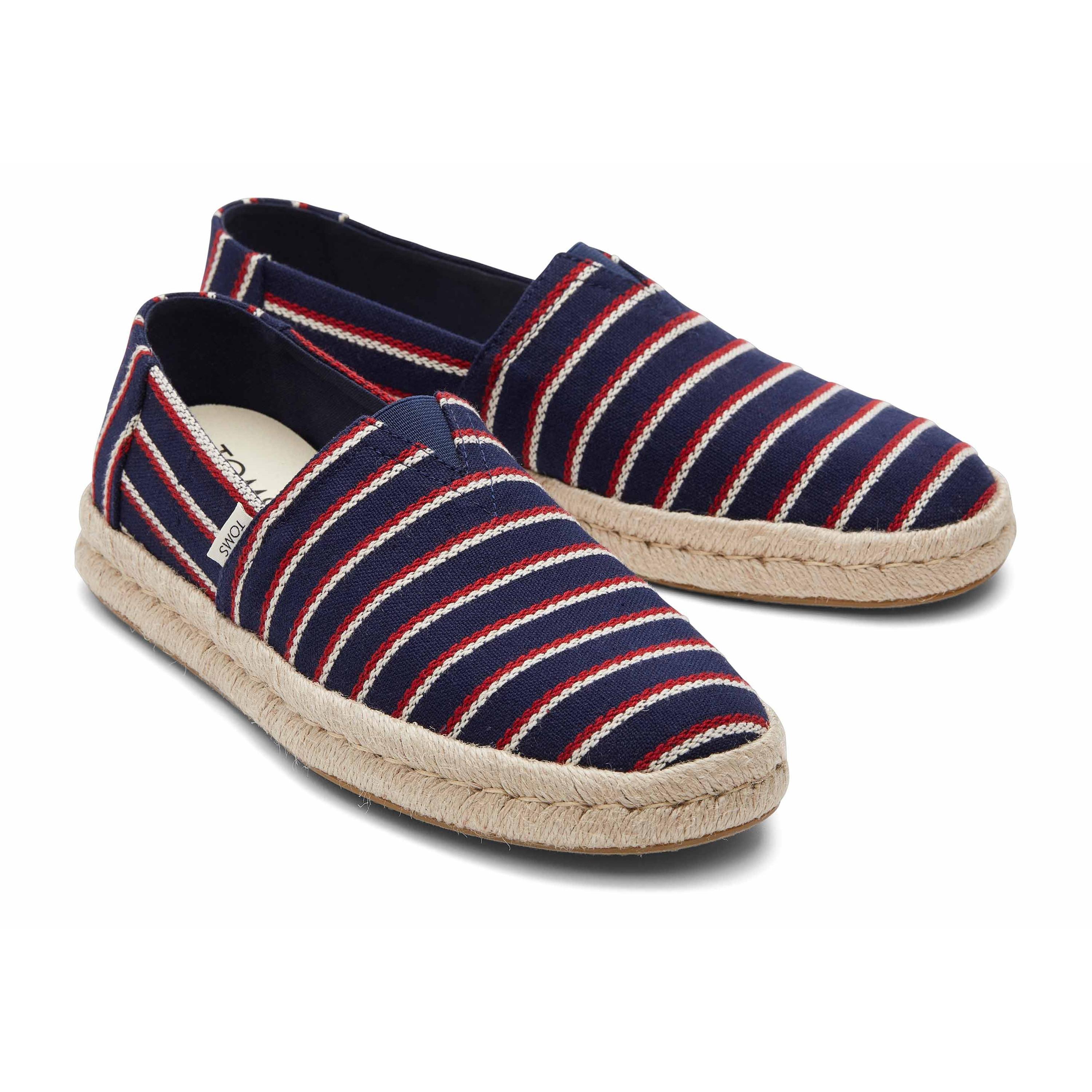 TOMS  espadrillas a righe alpargata rope 2.0 