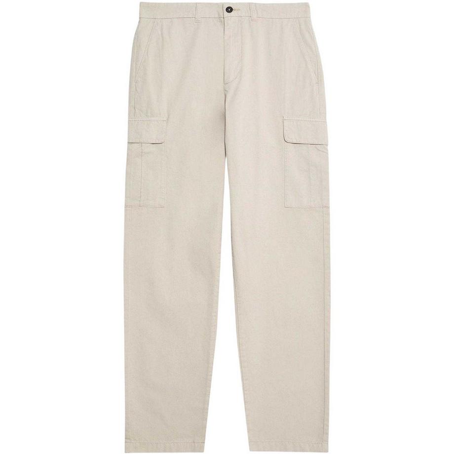 Pantalon Décontracté Et Uni À Poches