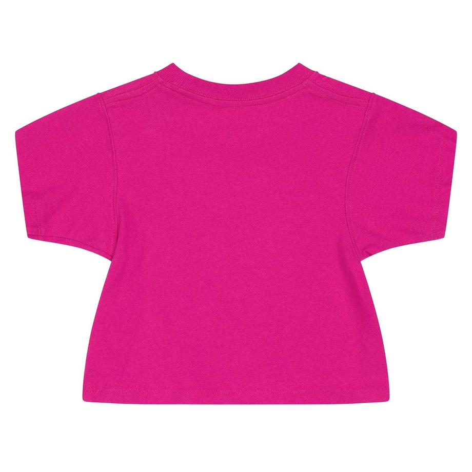 Ralph Lauren  Maglietta Logo Ricamato Ritagliata Ragazze 