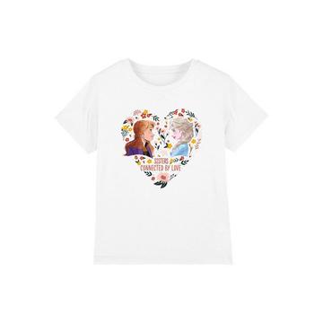 Sisters Connected By Love TShirt  Valentinstag