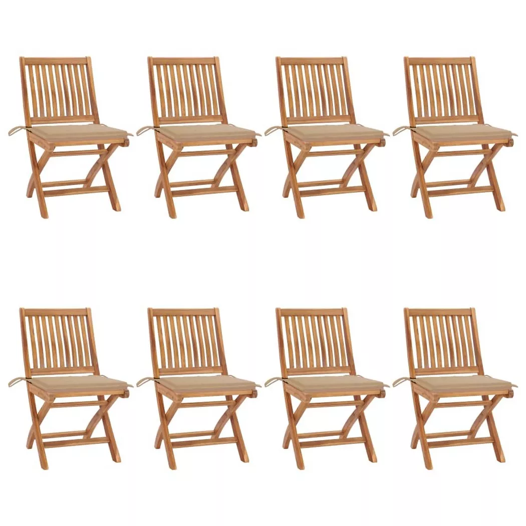 VidaXL - Chaise de jardin bois, One Size, Marron