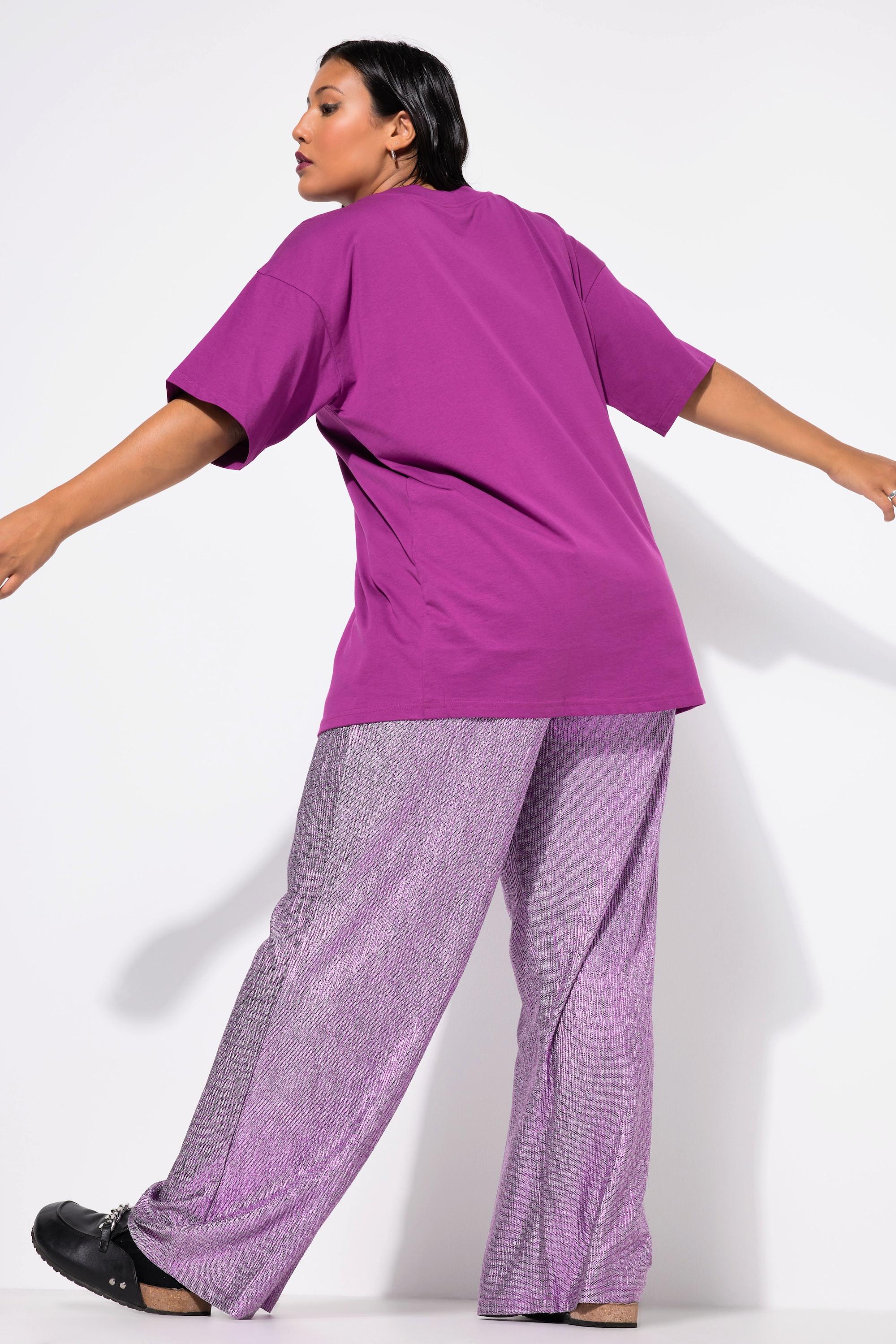 Studio Untold Pantalon Glitter Jambes Straight Wide  