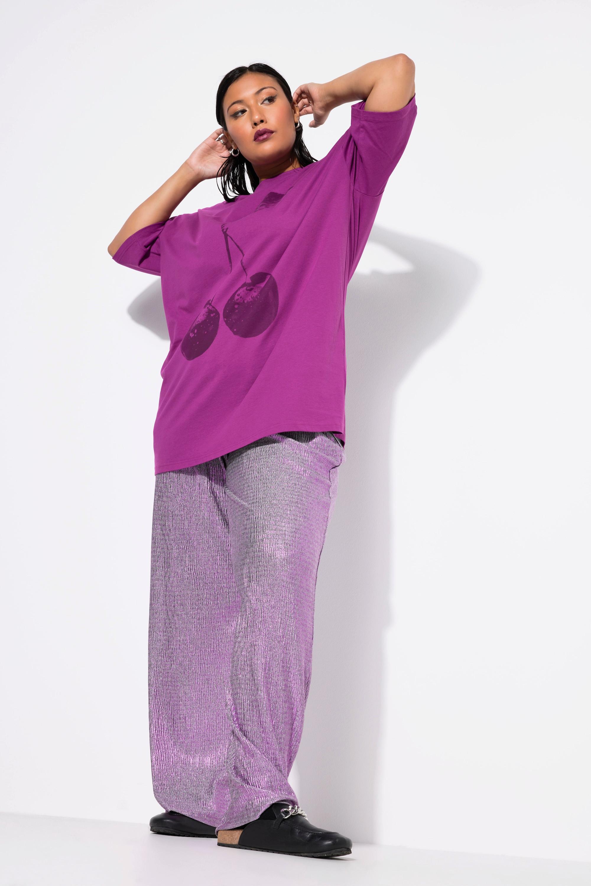 Studio Untold Pantalon Glitter Jambes Straight Wide  