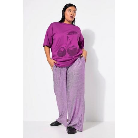 Studio Untold Pantalon Glitter Jambes Straight Wide  