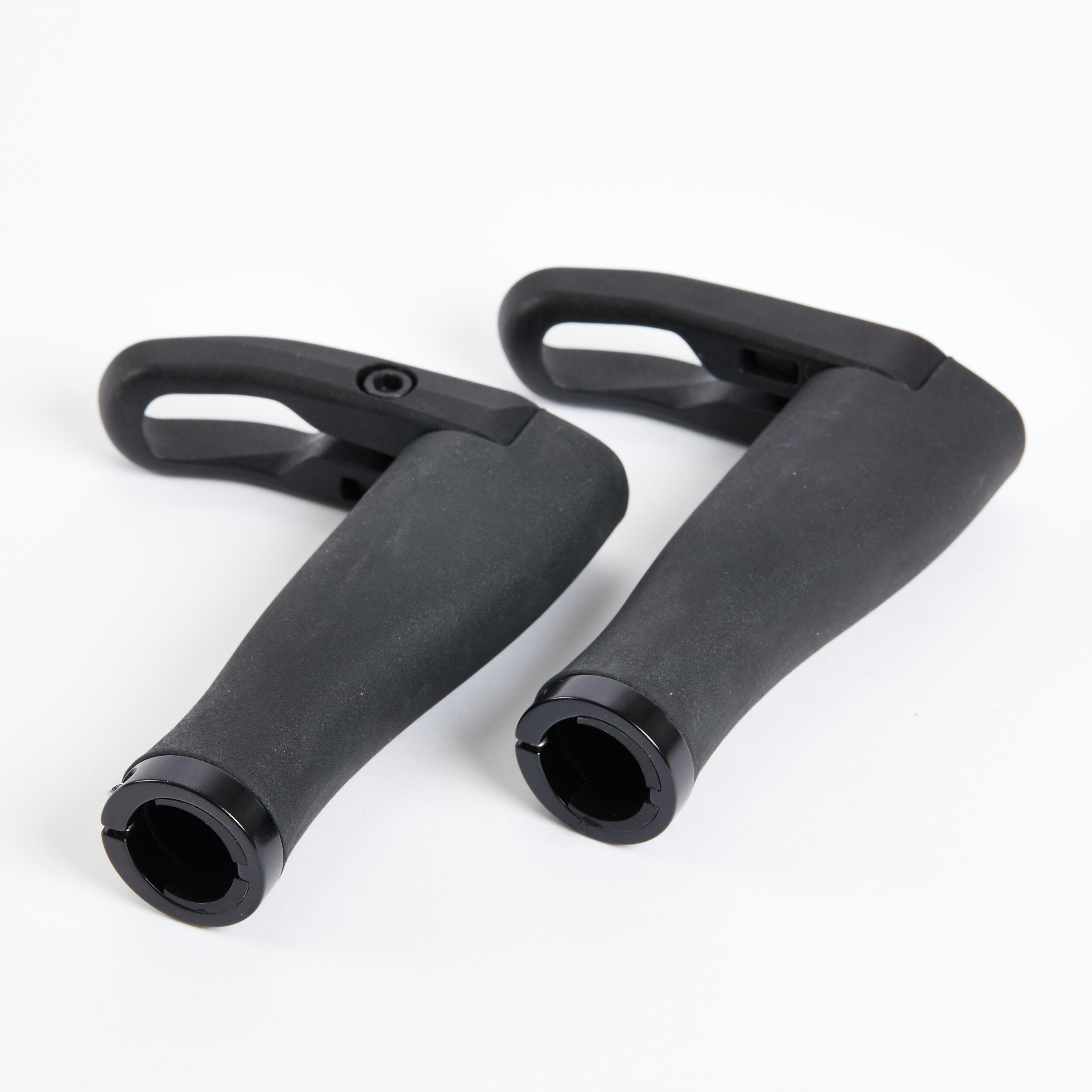 DECATHLON  Manopole bici city bike trekking con bar ends 