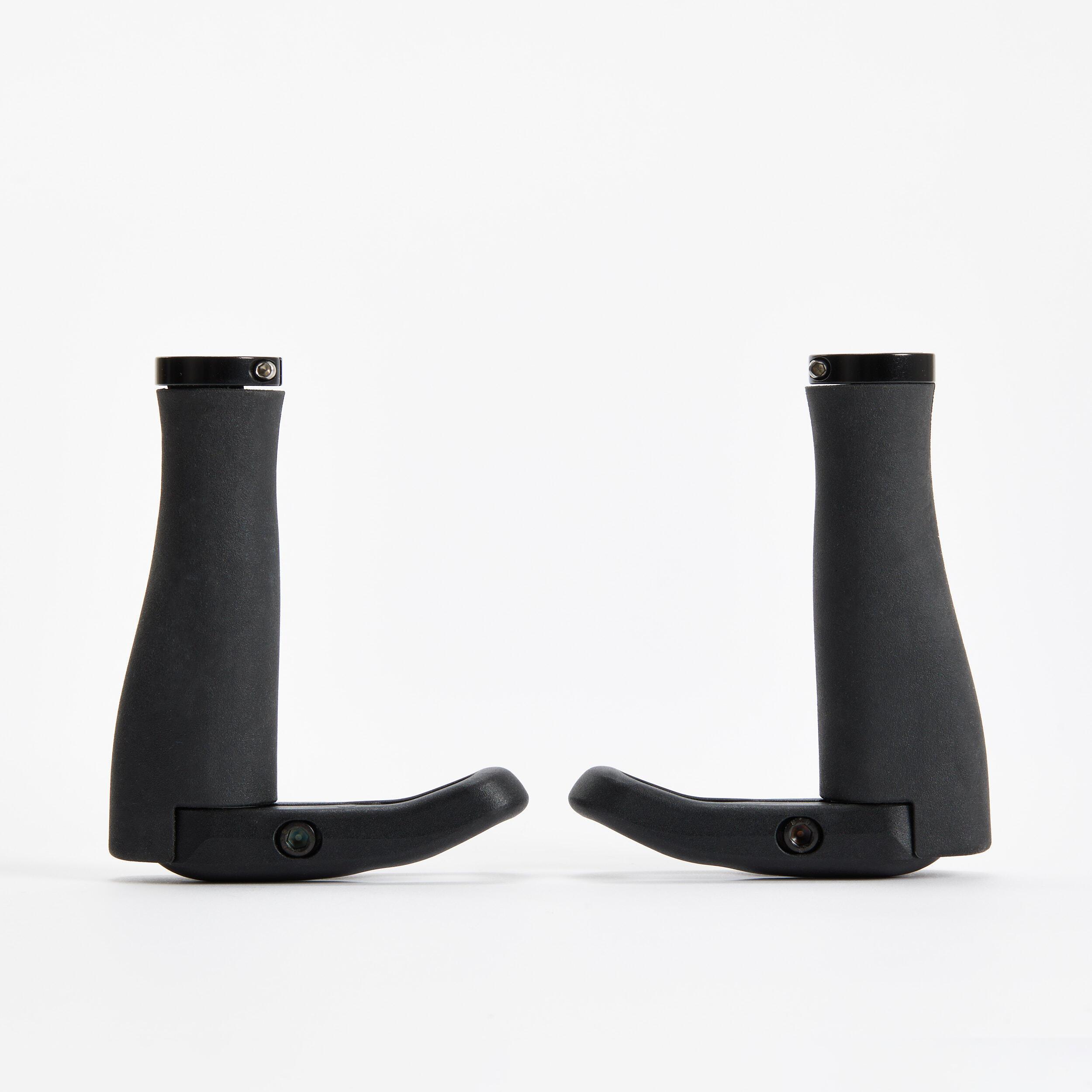 DECATHLON  Manopole bici city bike trekking con bar ends 