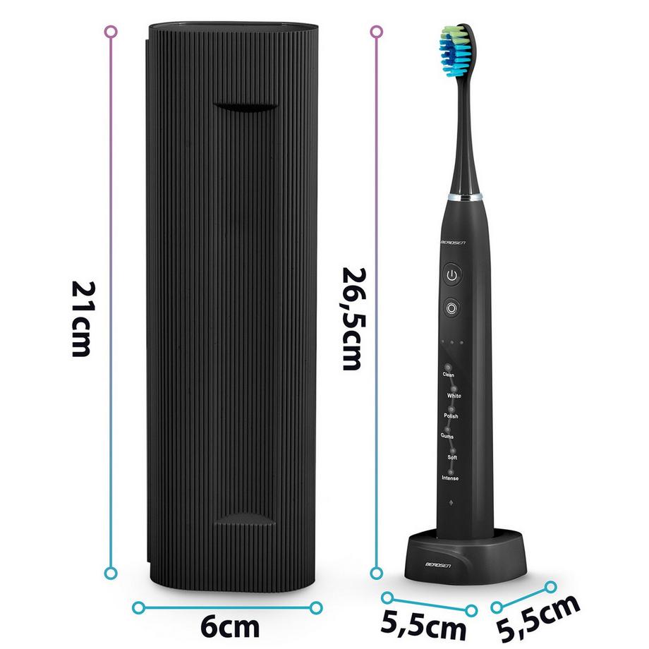 B2X  Berdsen Galaxy Duo brosse à dents sonique lot de 2 