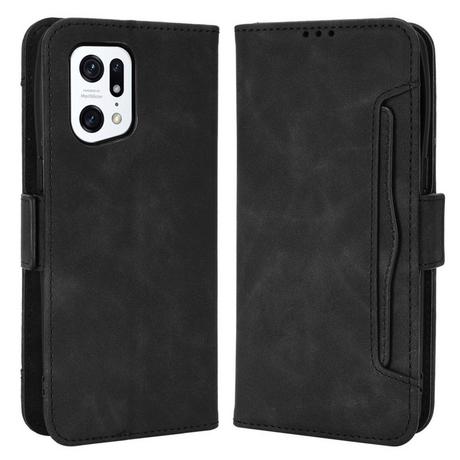 Cover-Discount  Oppo Find X5 Pro - Custodia Con Slot Per Carte Di Credito 