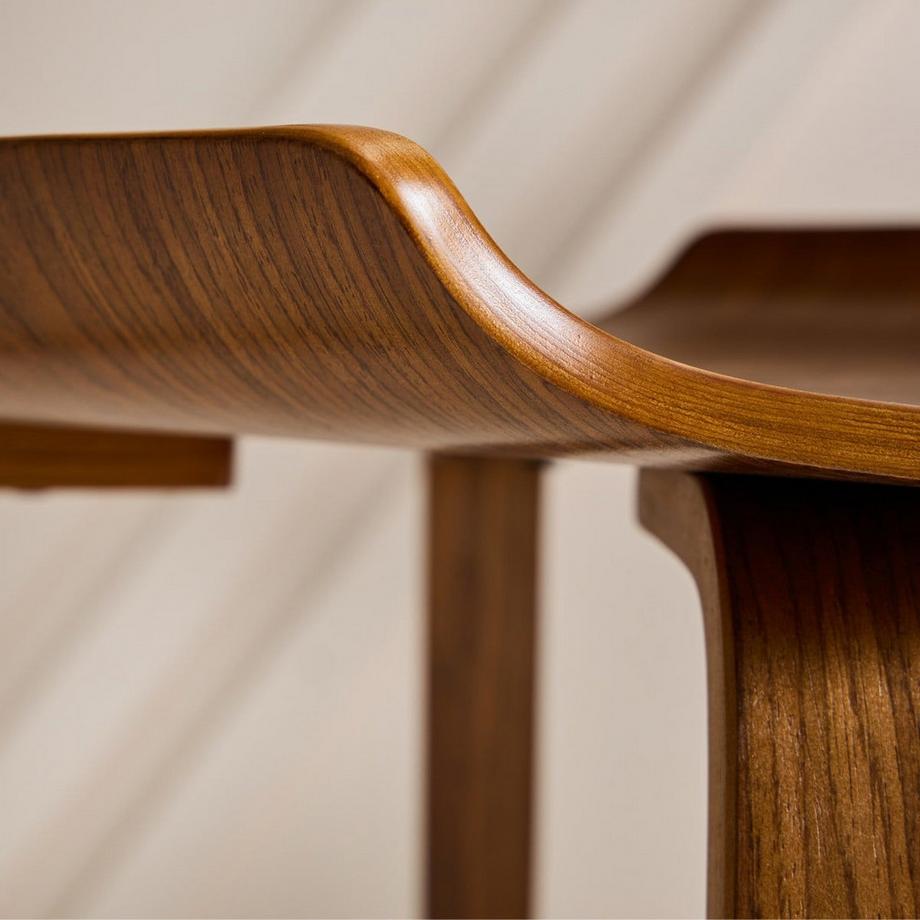 Calicosy Beistelltisch mit Nussbaum-Finish H53,5 cm - ANATOLE  