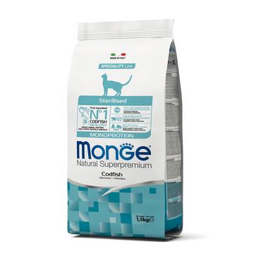 Monge Monoprotein Stérilisé Cabillaud, 1.5kg