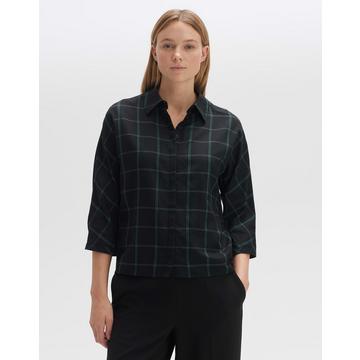 Chemisier à chemise Fudo attire coupe droite