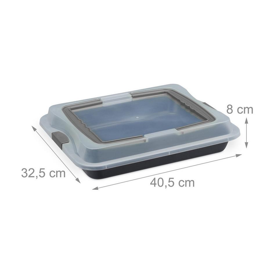 B2X Backblech mit Deckel  