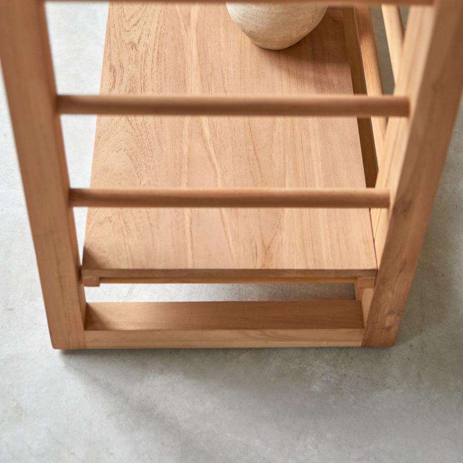 Tikamoon Scaffale alto in teak massello Sera  