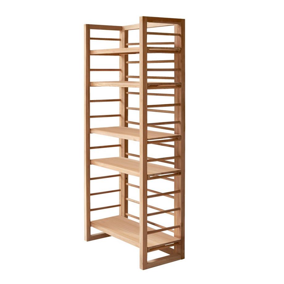 Etagère haute en teck massif Sera